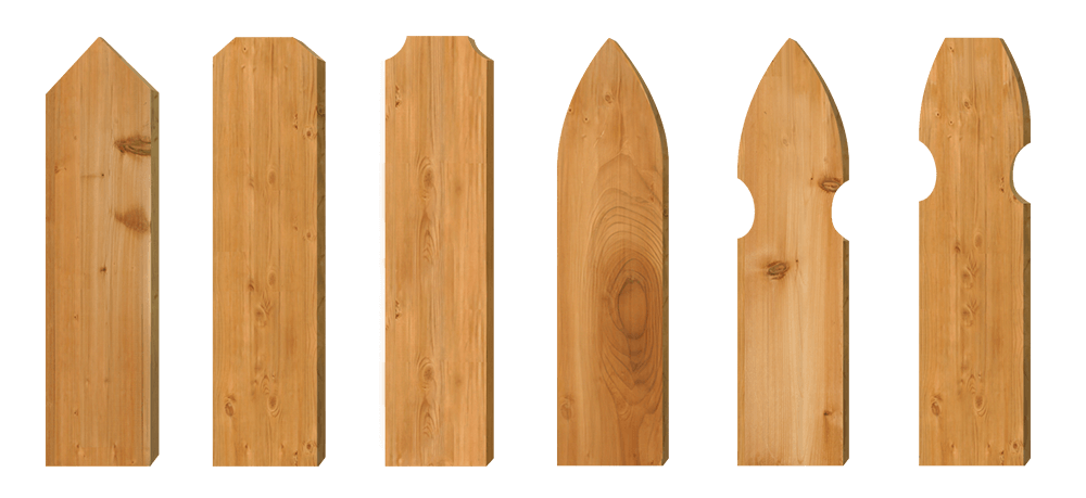 Residential Wood fence picket options Northwest Chicago