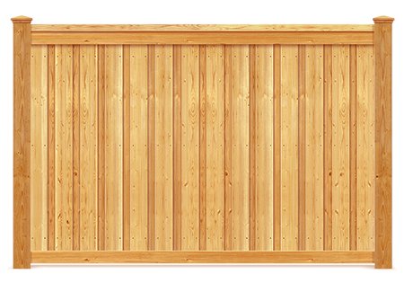 Arlington Heights IL cap and trim style wood fence