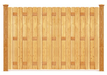 Arlington Heights IL Shadowbox style wood fence