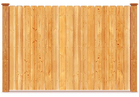 Arlington Heights IL stockade style wood fence